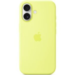 Apple Capa Silicone com MagSafe para iPhone 17 - Amarelo Néon
