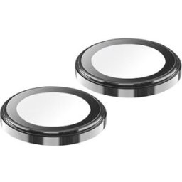 Cellular line Película Lente Câmara Cellularline Camera Lens Ring para iPhone 17 - Moldura Preta