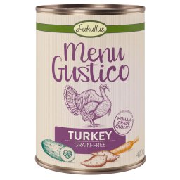12x400g Peru "Menu Gustico" Lukullus latas cães