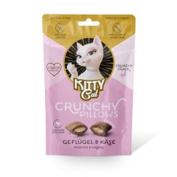 60g aves e queijo Crunchy Pillows KITTY Cat snacks para gatos