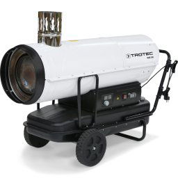 Trotec Canhão de ar quente a gasóleo 50 kW, combustão indireta, 2000 m³/h – IDE 50
