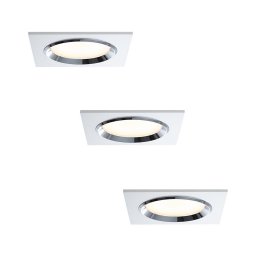 Paulmann 92695 - Conjunto 3xLED/8W Regulável DICE embutido 230V