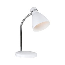 Nordlux - Candeeiro de mesa CYCLONE 1xE14/15W/230V branco