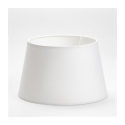 Abajur de substituição para candeeiro de mesa LORENZO E27 20x26 cm branco