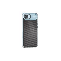 Capa Iphone 17 Air Carbon Preto Transparente