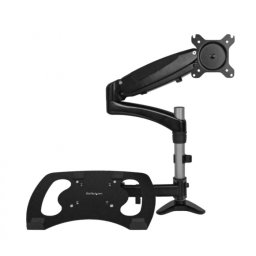 Suporte Secretária StarTech ARMUNONB para Monitor e Portatil