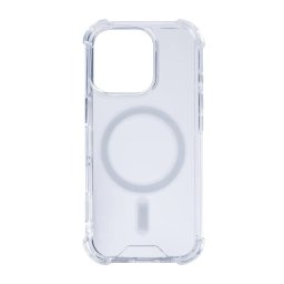 Capa Rixus para iPhone 16 Pro Max Anti Burst Transparente com MagSafe