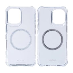 Capa Rixus Armor-X Anti Shock para iPhone 17 Transparente