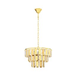 Eglo 99098 - Candelabro suspenso ERSEKA 5xE14/40W/230V