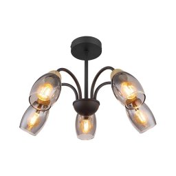 Globo 60297-5D - Candelabro suspenso GERLY 5xE14/25W/230V