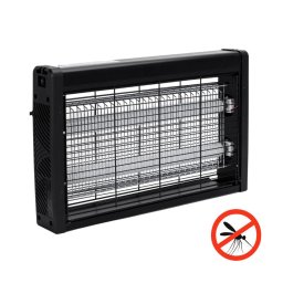 Brilagi - Armadilha eléctrica para insectos 2xUV/18W/230V 100 m2 preta