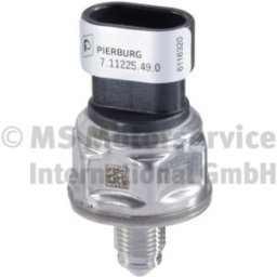 Placa de vedação, sensor de pressão do combustível PIERBURG 7.11225.49.0
