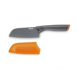 Tefal - Faca de aço inoxidável santoku FRESH KITCHEN 12 cm cinzento/laranja