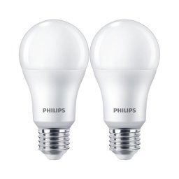 CONJUNTO 2x Lâmpadas LED Philips A67 E27/13W/230V 4000K