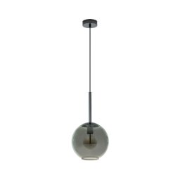 Eglo 97633 - Pendente com cabo TINDARI 1xE27/60W/230V preto fumê