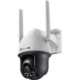 TP-Link VIGI C540-4G Câmara IP PT 4G Full Color 4MP para Exterior Branca/Preta
