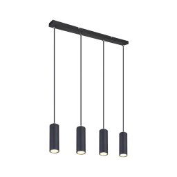 Globo 57911-4HB - Candelabro suspenso ROBBY 4xGU10/35W/230V preto