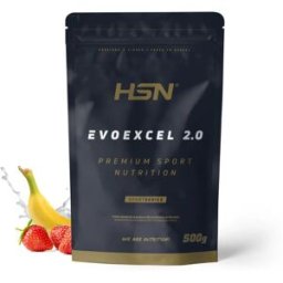 HSN Evoexcel 2.0 (whey protein isolate + concentrate) 500g morango e banana - Whey protein (proteína de soro) - Polvo - 17 Serviços