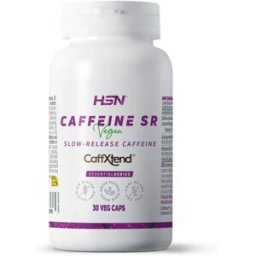 HSN Cafeína de libertação prolongada (400mg caffxtend®) - 30 veg caps - Energizantes naturais - Cápsulas Vegetales - 30 Serviços