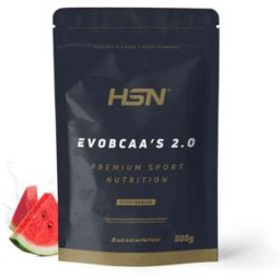 HSN Evobcaa's 2.0 (bcaa's 12:1:1 + glutamina) 500g melancia - BCAA's (aminoácidos ramificados) - Polvo - 45 Serviços