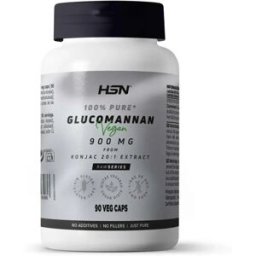 HSN Glucomanano 900mg - 90 veg caps - Prisão de ventre - Cápsulas Vegetales - 90 Serviços