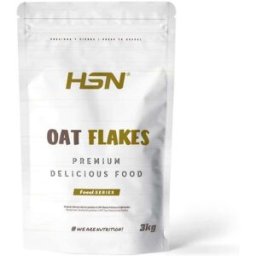 HSN Flocos de aveia integrais finos - 3kg - Cereais e sementes - Polvo - 120 Serviços