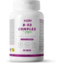 HSN B-50 complex - 120 tabs - Multivitamínicos - Tabletas - 120 Serviços