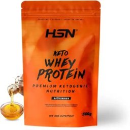 HSN Keto whey protein 500g xarope de ácer - Proteínas isoladas de soro - Polvo - 14 Serviços