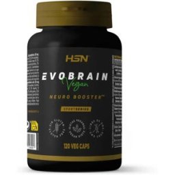 HSN Evobrain - 120 veg caps - Concentração e memória - Cápsulas Vegetales - 60 Serviços
