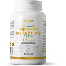 HSN Vitamina b12 (metilcobalamina) lipossomal (liposovit®) (500 mcg vitamina b12) - 120 veg caps - Vitaminas - Cápsulas Vegetales - Serviços