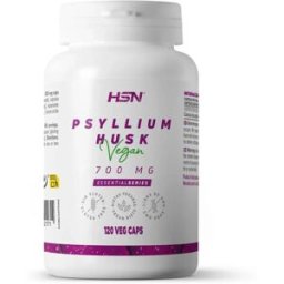 HSN Psyllium husk 700mg - 120 veg caps - Prisão de ventre - Cápsulas Vegetales - 60 Serviços