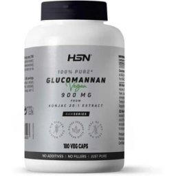 HSN Glucomanano 900mg - 180 veg caps - Prisão de ventre - Cápsulas Vegetales - 180 Serviços