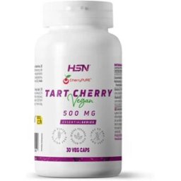 HSN Tart cherry 500mg (cherrypure®) - 30 veg caps - Recuperadores pós-treino - Cápsulas Vegetales - 30 Serviços
