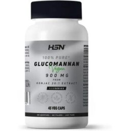 HSN Glucomanano 900mg - 45 veg caps - Prisão de ventre - Cápsulas Vegetales - 45 Serviços