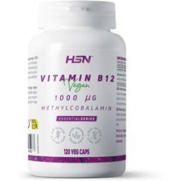 HSN Vitamina b12 (metilcobalamina) 1000mcg - 120 veg caps - Vitaminas - Cápsulas Vegetales - 120 Serviços
