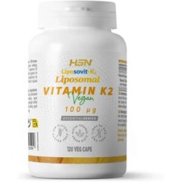 HSN Vitamina k2 lipossomal (liposovit®) (100mcg vitamina k) - 120 veg caps - Vitaminas - Cápsulas Vegetales - 120 Serviços