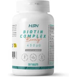 HSN Biotina complex 450mcg - 120 tabs - Nutricosméticos - Tabletas - 120 Serviços