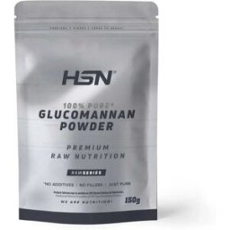 HSN Glucomanano em pó 150g - Prisão de ventre - Polvo - 100 Serviços
