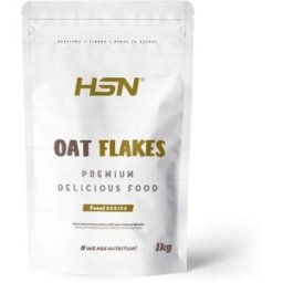 HSN Flocos de aveia integrais finos - 1kg - Cereais e sementes - Polvo - 40 Serviços