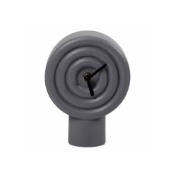 Relógio de mesa em cerâmica 16 cm — 1x AA — cinzento