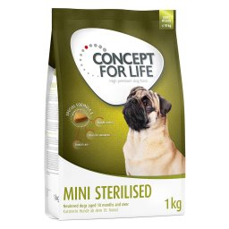8kg Mini Sterilised Concept for Life ração cães