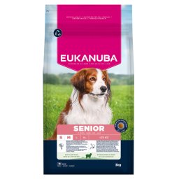 2x3kg Premium Nutrition Senior Small & Medium Breed cordeiro arroz Eukanuba