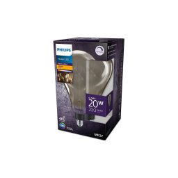 Lâmpada LED com regulação Philips A160 E27/6,5W/230V 1800K