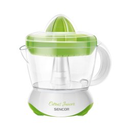 Sencor - Espremedor elétrico de citrinos 0,7 l 40W/230V branco/verde