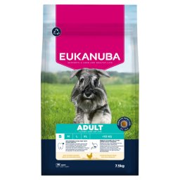 7,5kg Premium Adult Small Breed Frango Eukanuba ração para cães