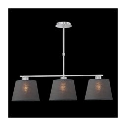 LUXERA 18067 - Candelabro COMBO 3xE27/60W cinzento