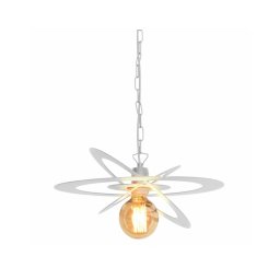 Candelabro numa corrente STAR 1xE27/15W/230V branco