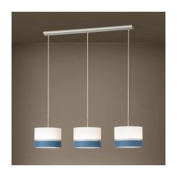 Eglo 38555 - Candeeiro suspenso SPALTINI 3xE27/60W/230V