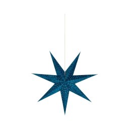 Markslöjd 705487 - Decoração de Natal VELOURS 1xE14/6W/230V 75 cm AZUL