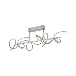 Leuchten Direkt 19032-21 - Candelabro montado à superfície LED com regulação CURLS LED/25,8W/230V